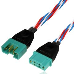 PowerBox Premium Cable Set, Multiplex 2-Servo Connector, Fuselage or Wing