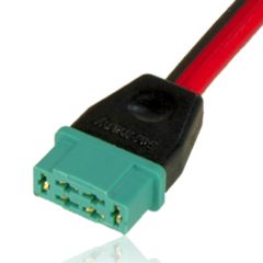 PowerBox Multiplex Cable, 2.5 mm Wire, 11.8" (30cm) Length, Female Connector