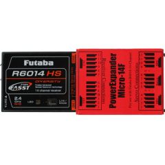 PowerExpander Micro-14F for Futaba R6014xx Receivers