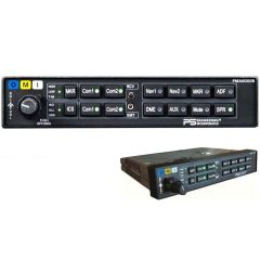 PMA6000B Audio Selector Panel, with 4-place IntelliVox Intercom & Marker, TSO