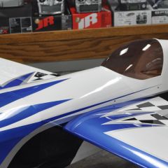Replacement Canopy/Hatch for 42% Edge 540, -B Blue/Black