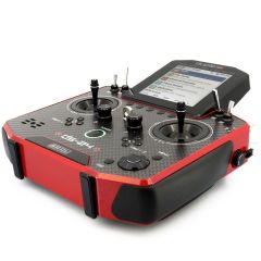 Jeti USA Duplex DS-24 II 2.4GHz/900MHz Transmitter with Case, Carbon Ruby