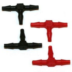 T Tubing Couplers, for 1/16" ID Airlines, 4 pack