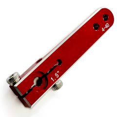 1.5" Hitec Single 4-40 Aluminum Servo Arm, 24 Tooth