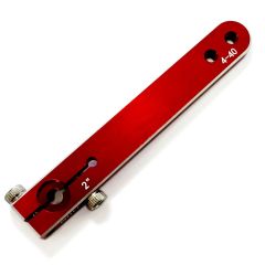 2" Hitec Single 4-40 Aluminum Servo Arm, 24 Tooth