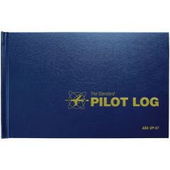 ASA Logbook, Standard Pilot Log, Navy Blue Hardcover