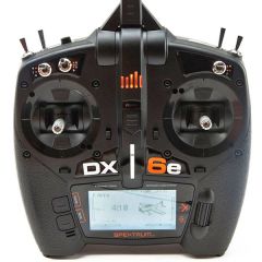 DX6e DSMX 6-Channel Radio Transmitter Only