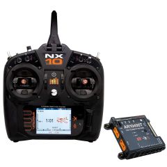 NX10 10-Channel DSMX Radio, with AR10400T PowerSafe Receiver