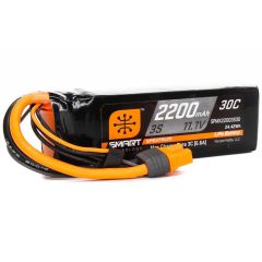 11.1V 2200mAh 3S 30C Smart LiPo Battery, with IC3 Connector