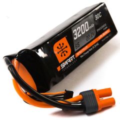 22.2V 3200mAh 6S 30C Smart LiPo Battery, with IC5 Connector