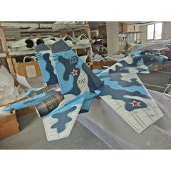 1/6th Su-30SM Flanker PRO ARF Plus Turbine Jet, Blue Camo Scheme