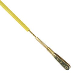 36" 2-56 Flex Gold/Yellow Control Cable