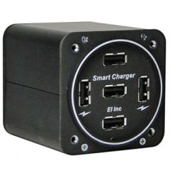 Electronics International USB-6A STC'd/PMA'd 6-Port Smart Charger