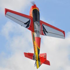 Left Wing Panel, w/Control Horns, for 35% Extra 300, -B Red/Yellow/Black