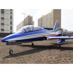 1.85m MB-339 Turbine Jet PNP with Retracts, Lights and Servos, Airshow Blue