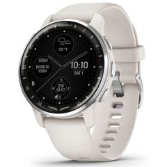 Garmin D2 Air X10 Aviator Smartwatch, White Silicone