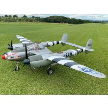 3.1m P-38 Lightning Twin Engine PNP with Retracts, Lights and Servos, Kozy Koza