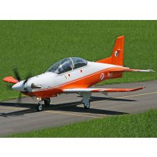 PC-21 TurboProp PRO ARF Plus Turbine Jet, Orange/White Scheme