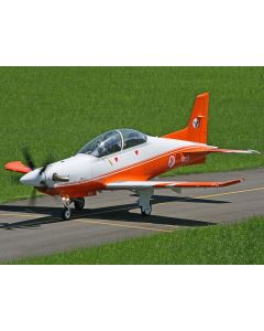 PC-21 TurboProp PRO ARF Plus Turbine Jet, Orange/White Scheme